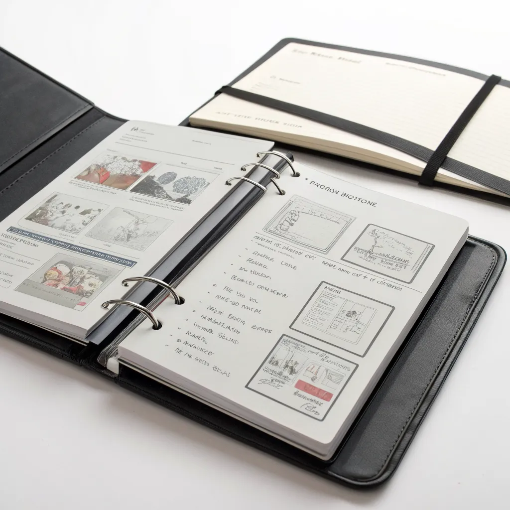 Visual storytelling sketchbook